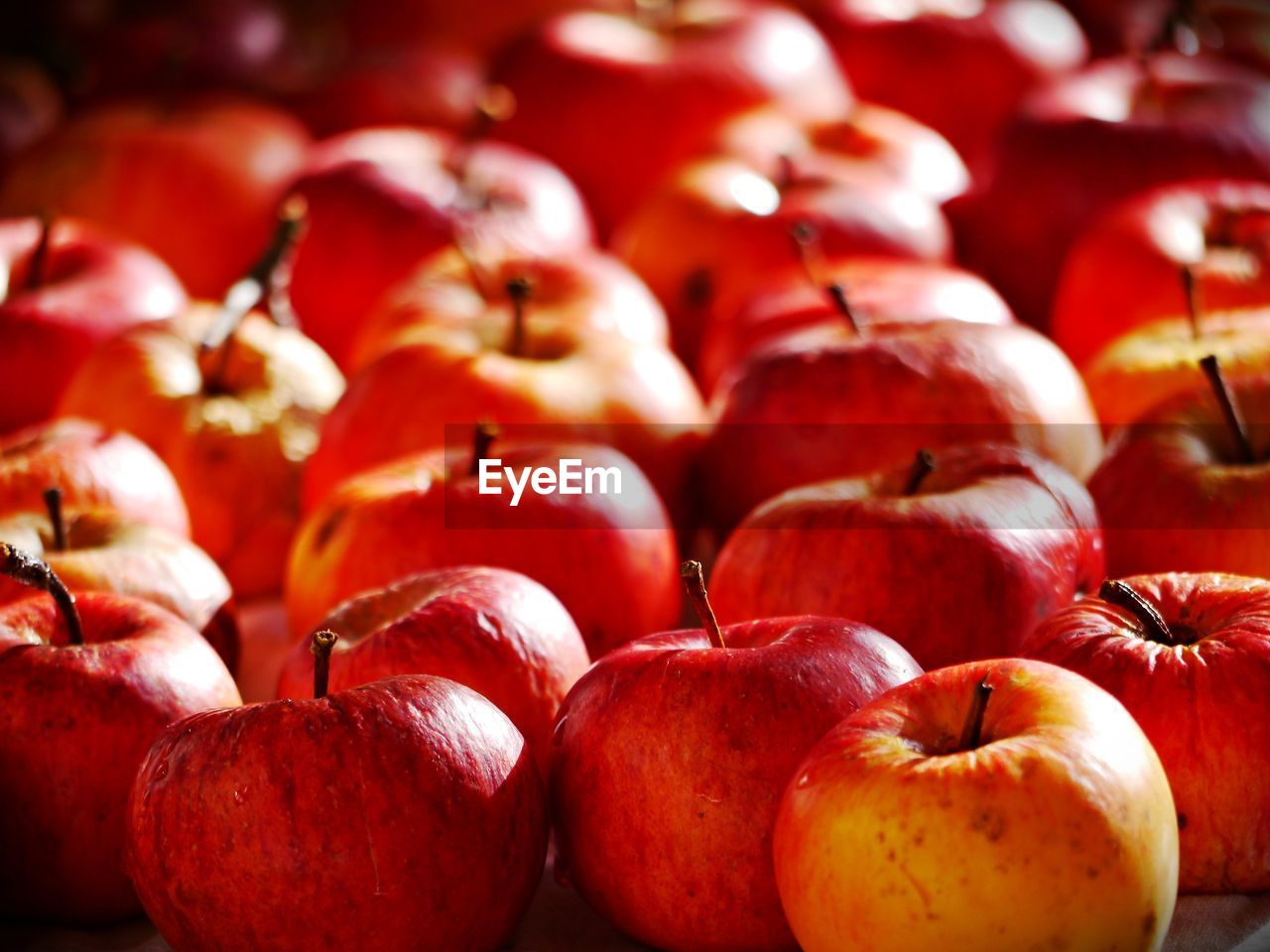 CLOSE-UP OF FRUITS FOR SALE AT MARKET STALL