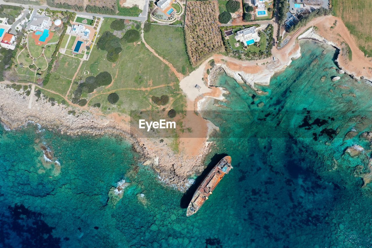 Coastal shipwreck in paphos cyprus edro 3