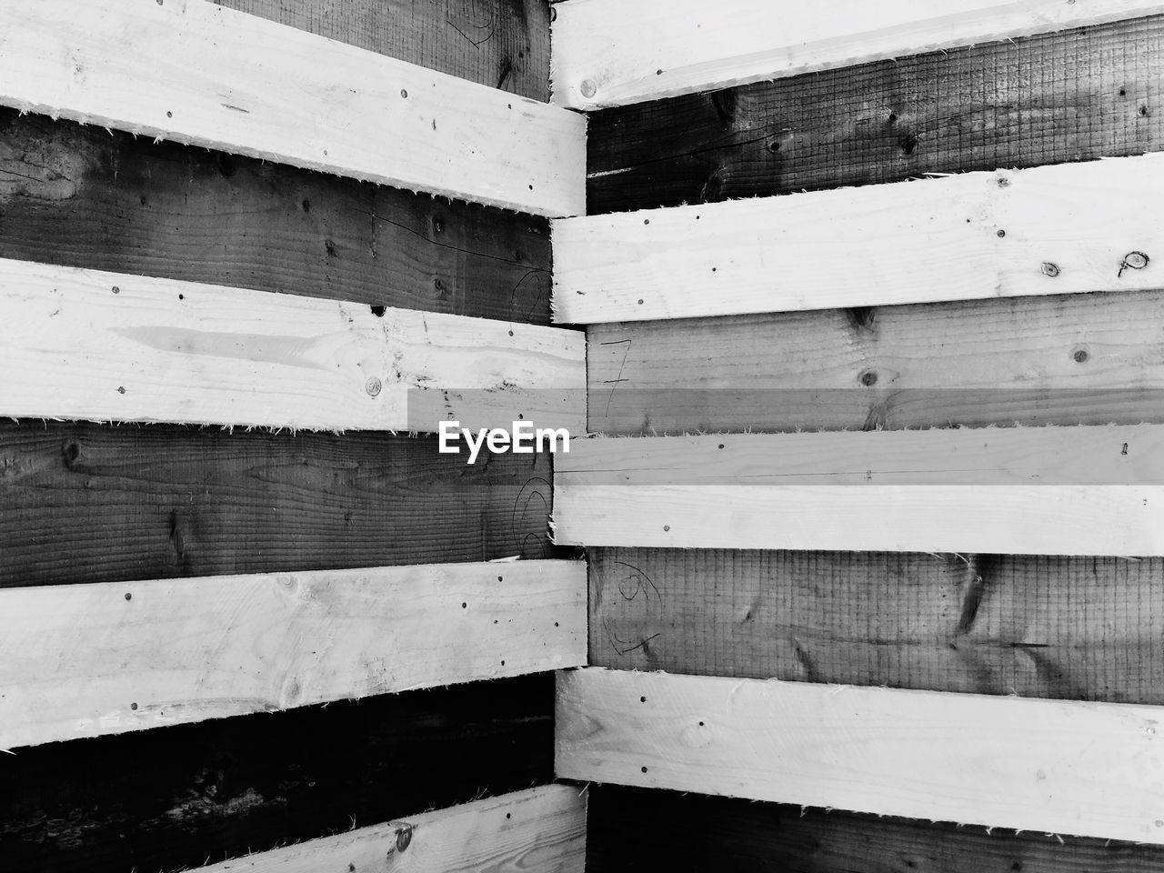 Full frame shot of wooden wall