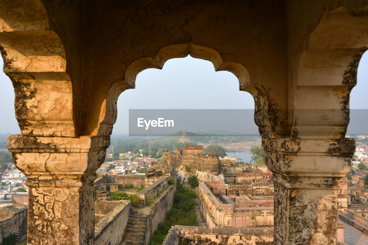 Baldeogarh fort in madhya pradesh, india.