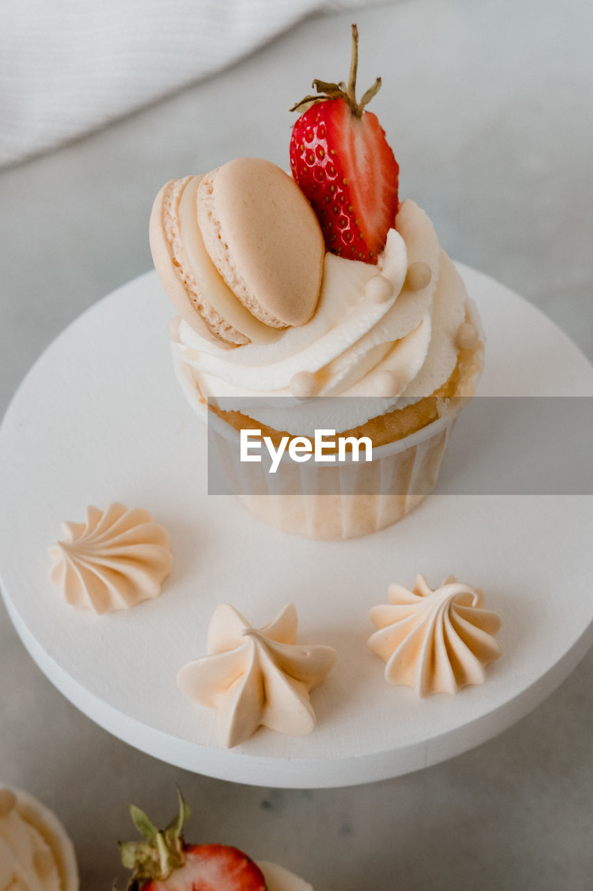 Close-up of cake on plate