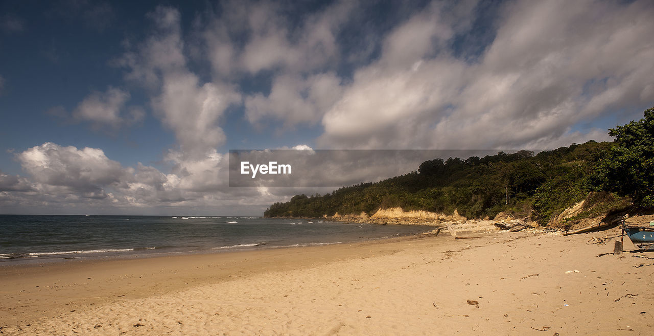 PANORAMIC VIEW OF SEA AGAINST SKY