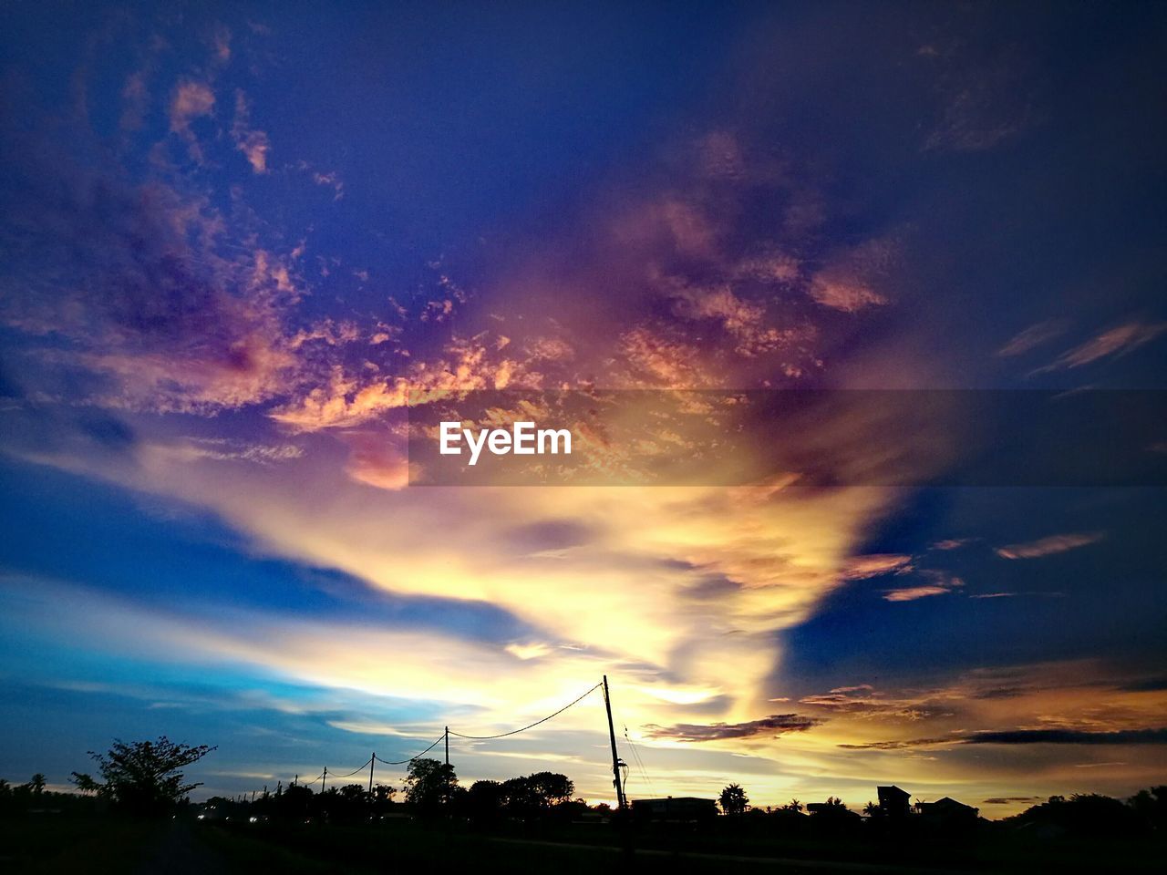 SCENIC VIEW OF SKY DURING SUNSET