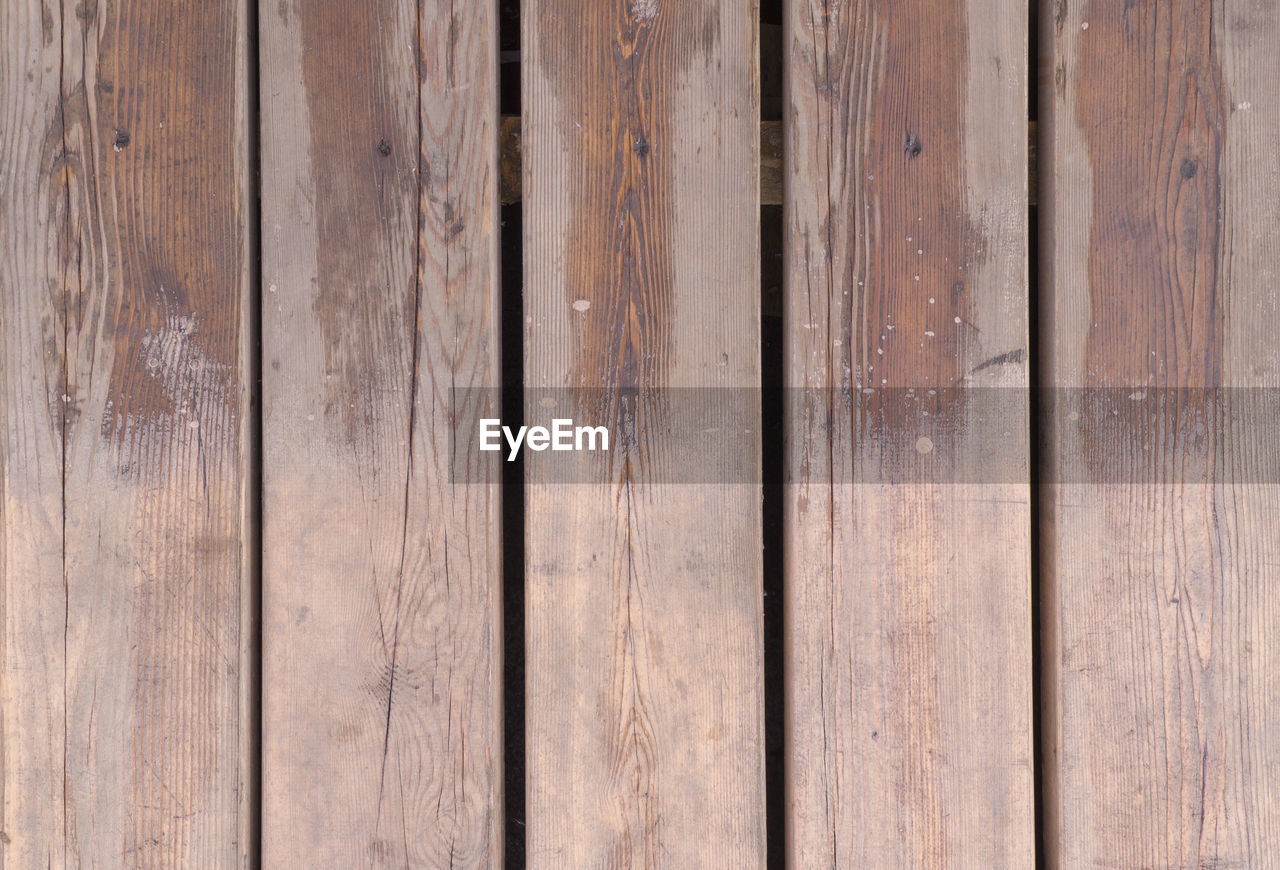 FULL FRAME OF WOODEN PLANKS