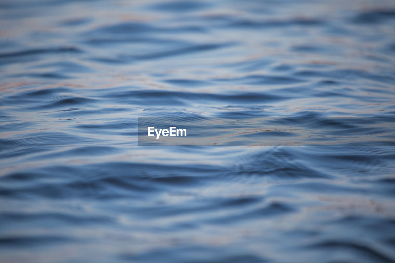 Full frame shot of rippled water