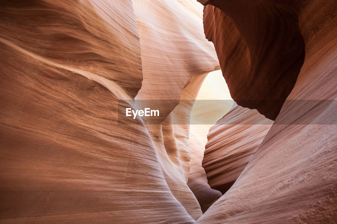 Close-up of rock formations