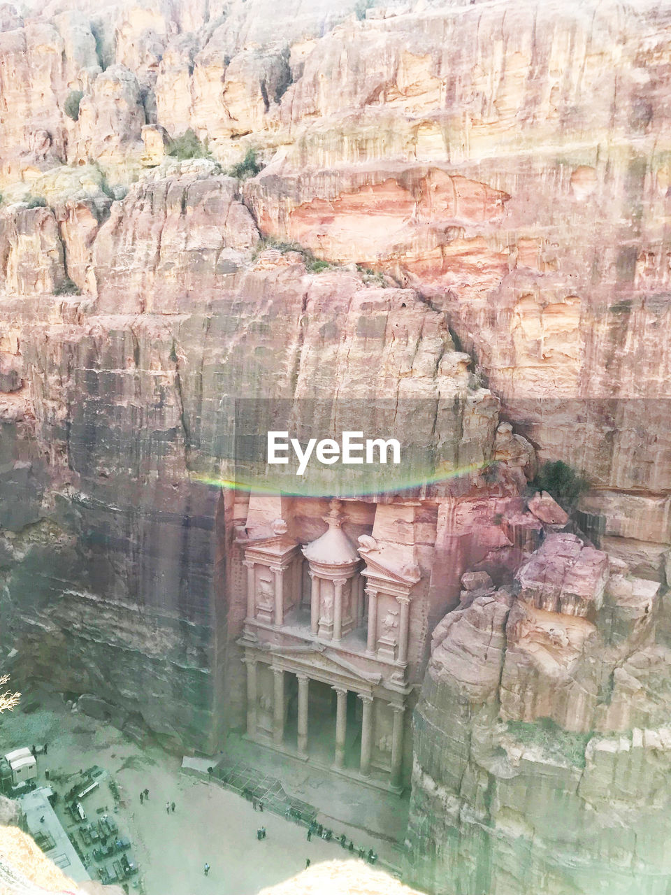 VIEW OF ROCK FORMATION