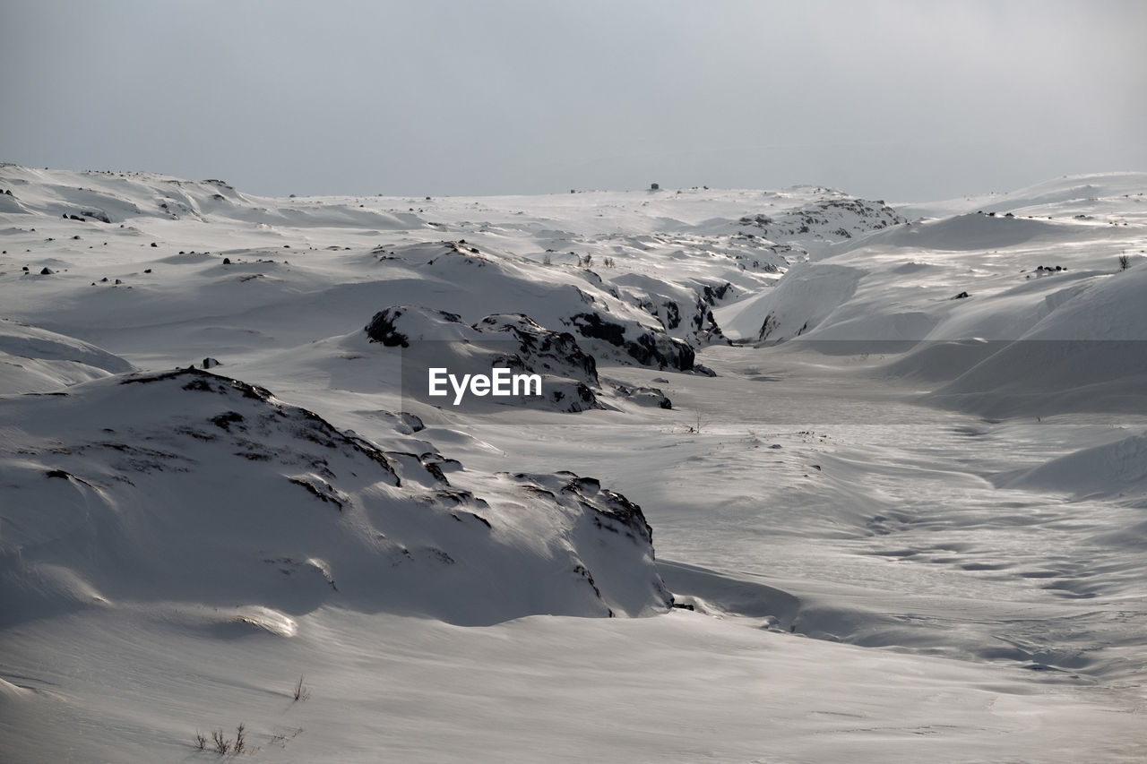 SNOWCAPPED MOUNTAINS AGAINST SKY