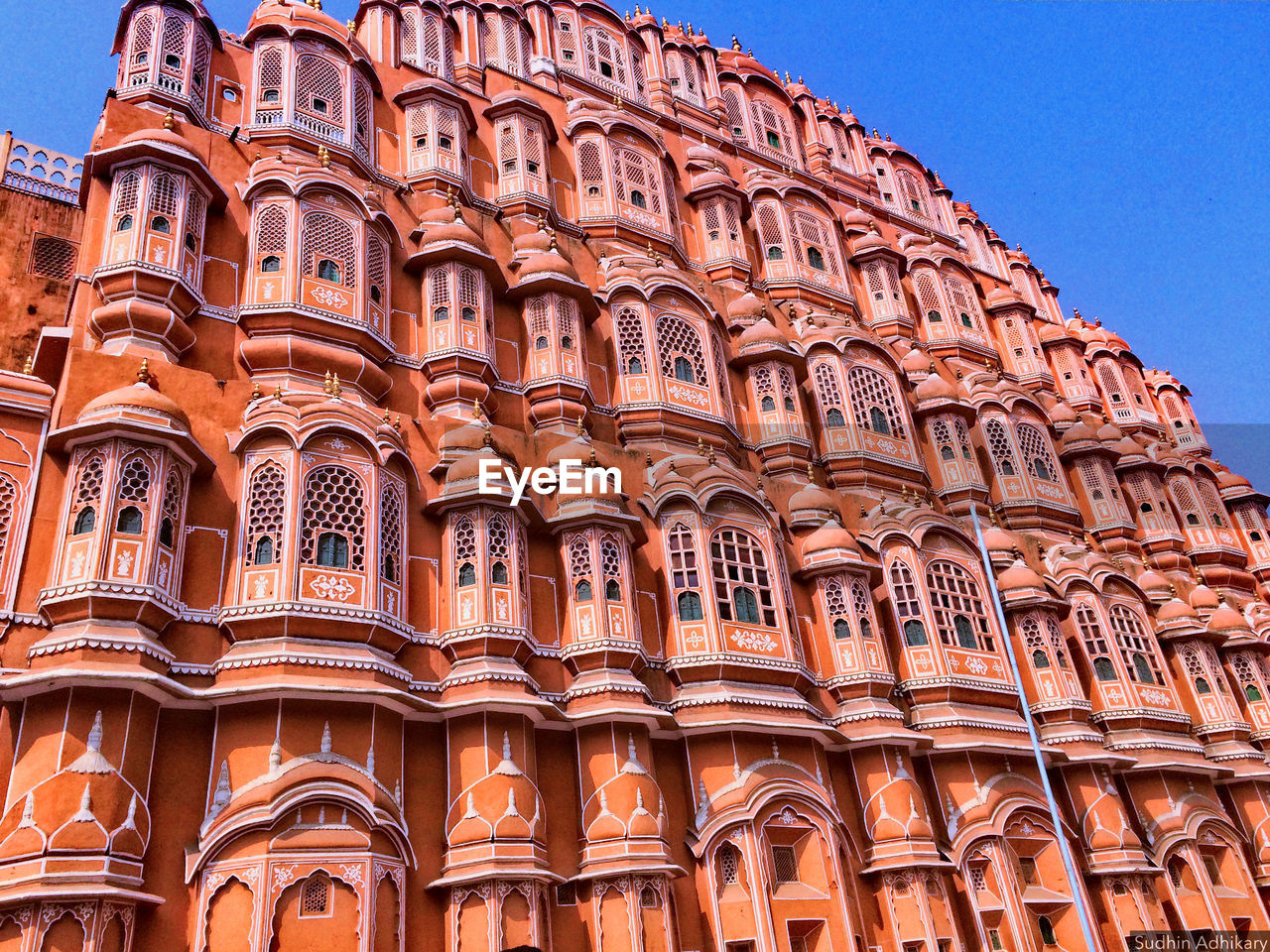 Hawa Mahal Architecture Architecture Architecture_collection Building Exterior Built Structure Clear Sky Day Hawa Mahal History Jaipur Low Angle View No People Outdoors Rajasthan Sky Tourist Tourist Attraction  Tourist Destination Travel Destinations Udaipur