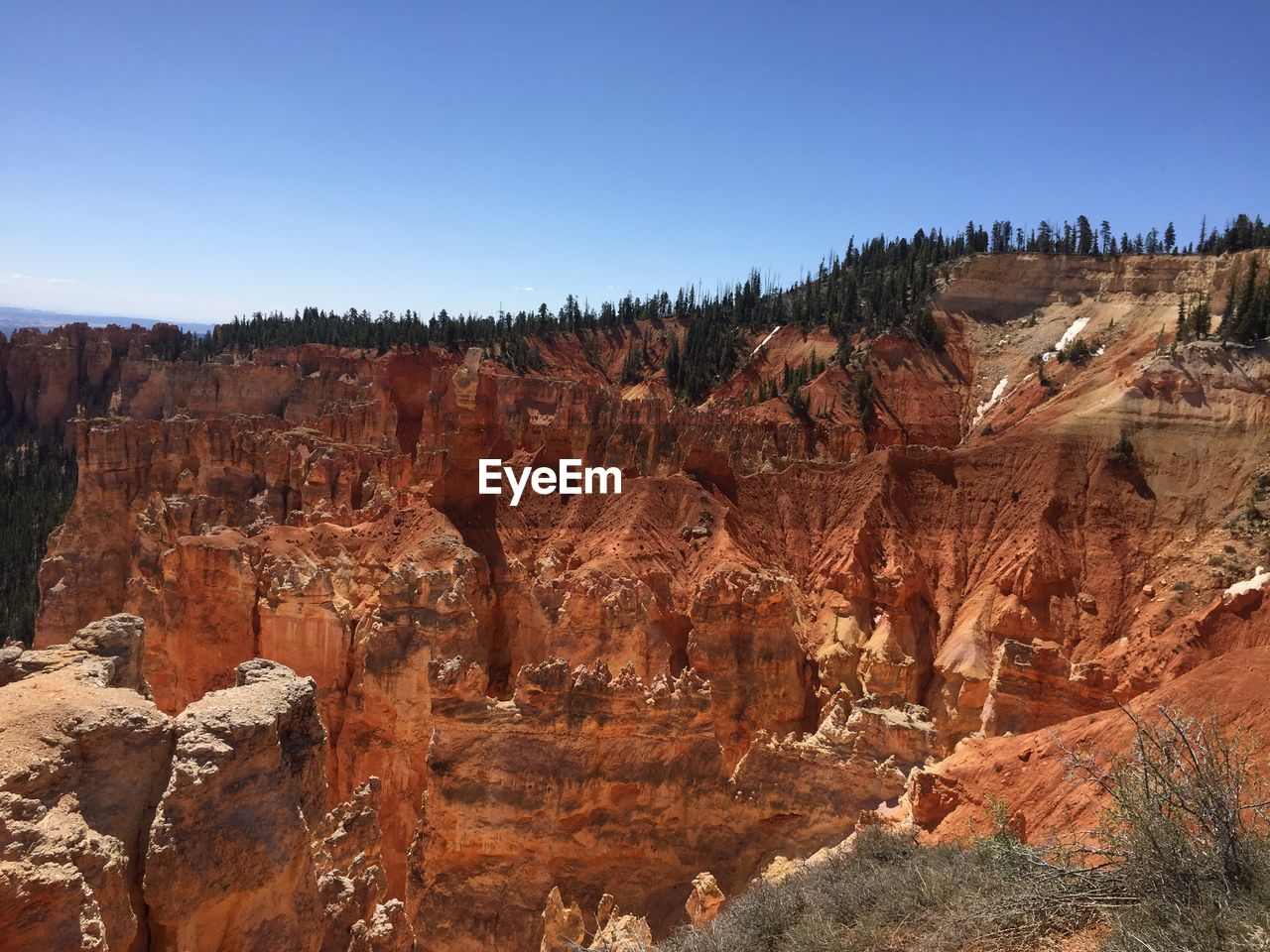 PANORAMIC VIEW OF ROCK FORMATIONS