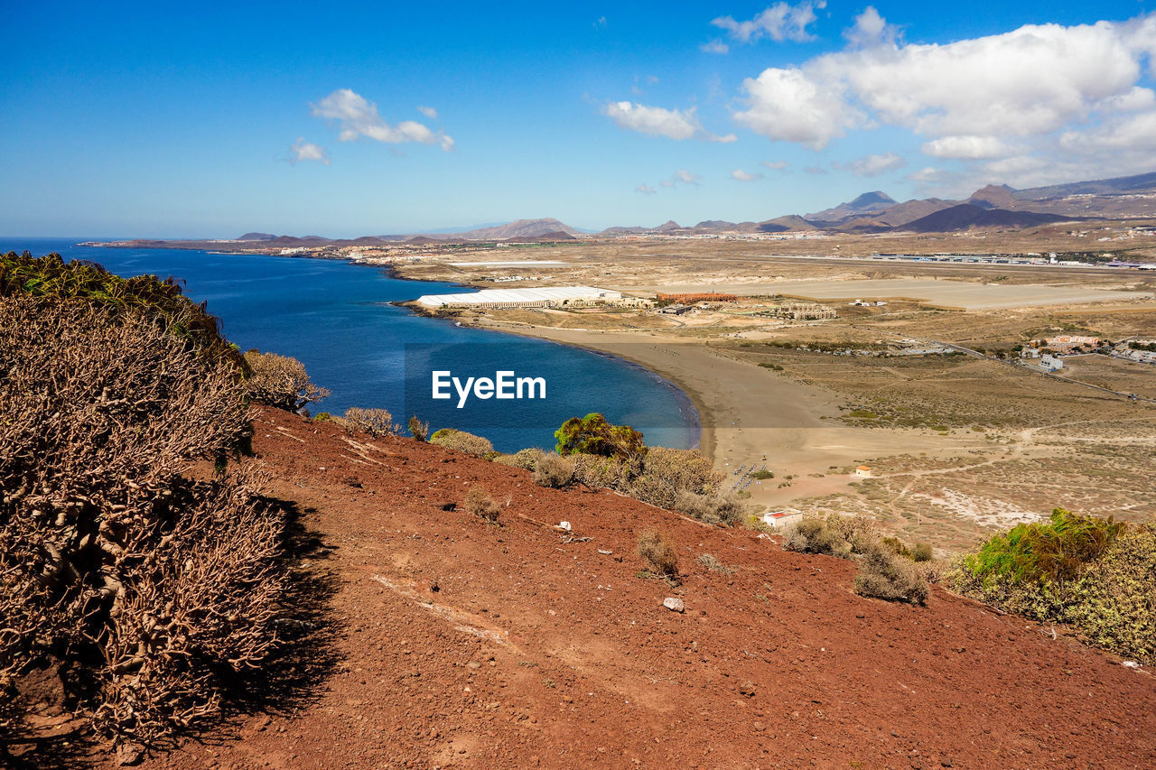 Scenic view of beach