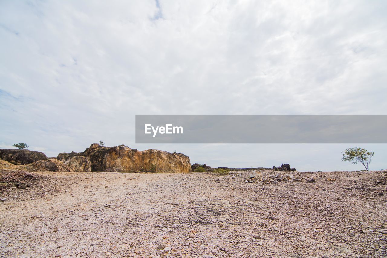 Panoramic view of landscape against sky