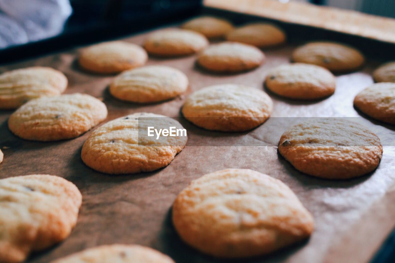 Close-up of cookies