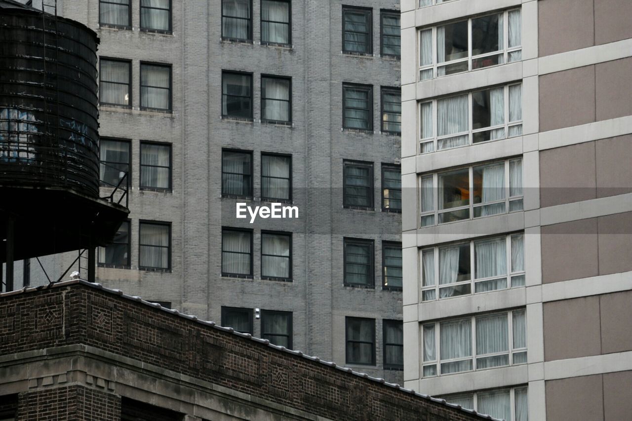 Water tower on roof