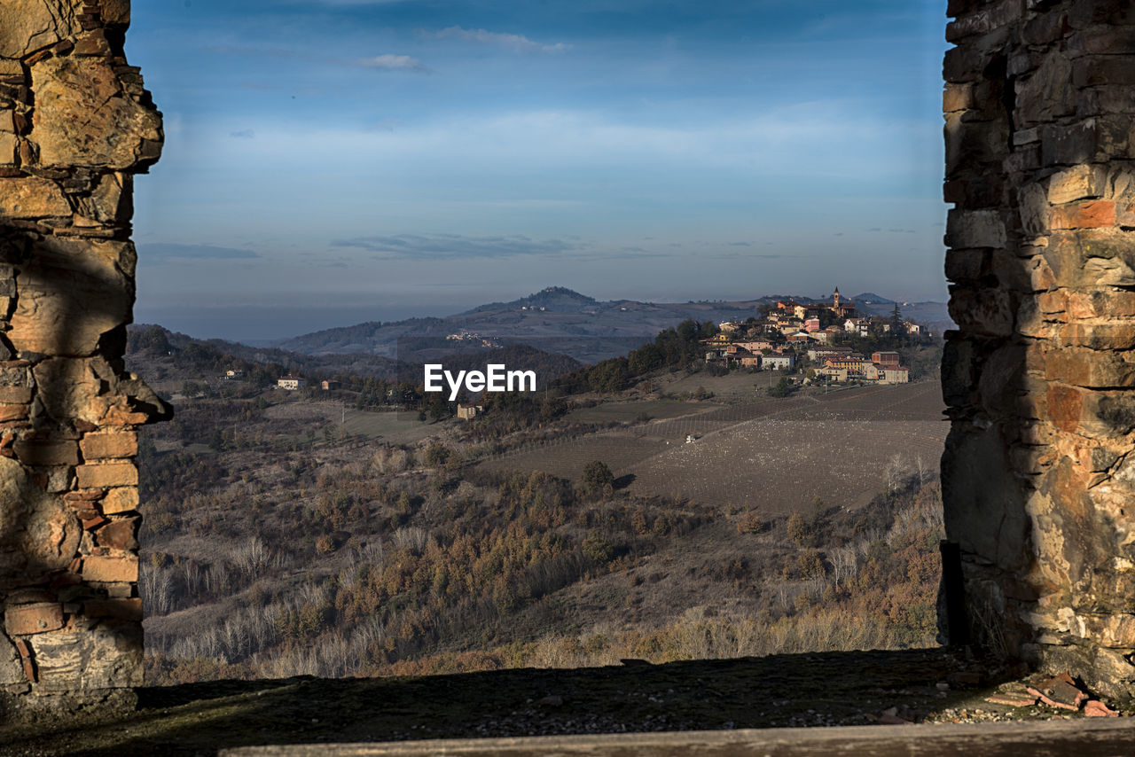 LANDSCAPE AGAINST SKY