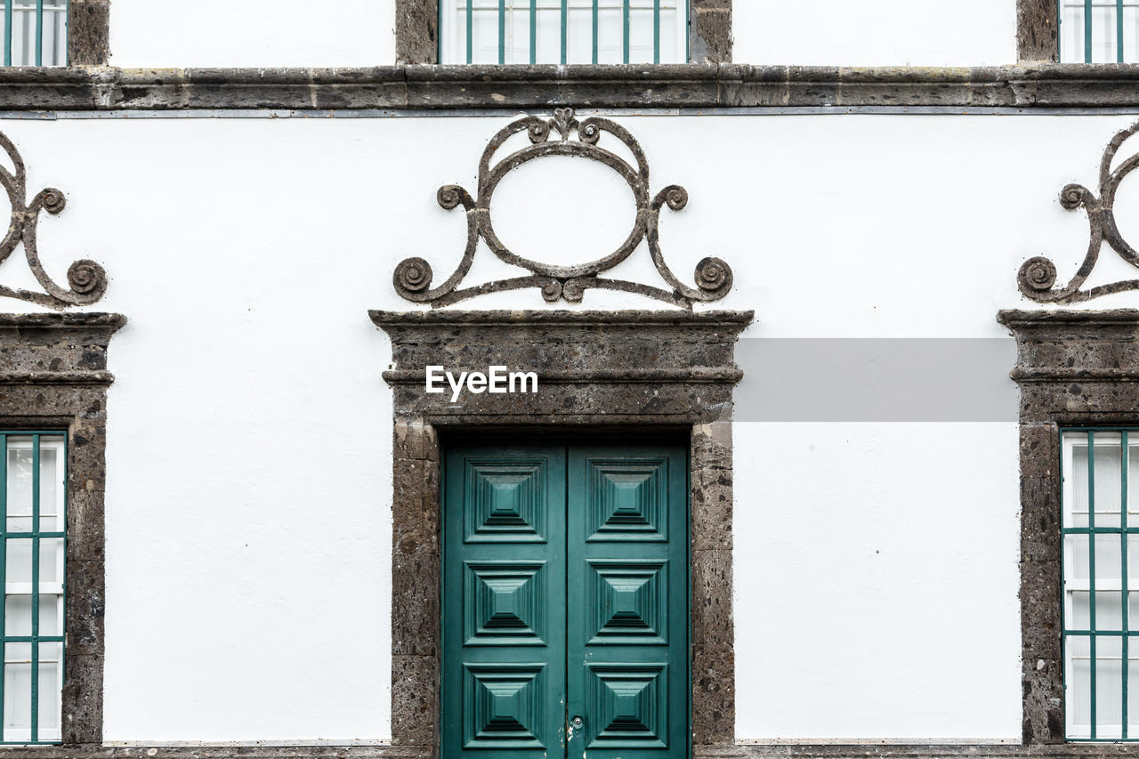 Low angle view of old building