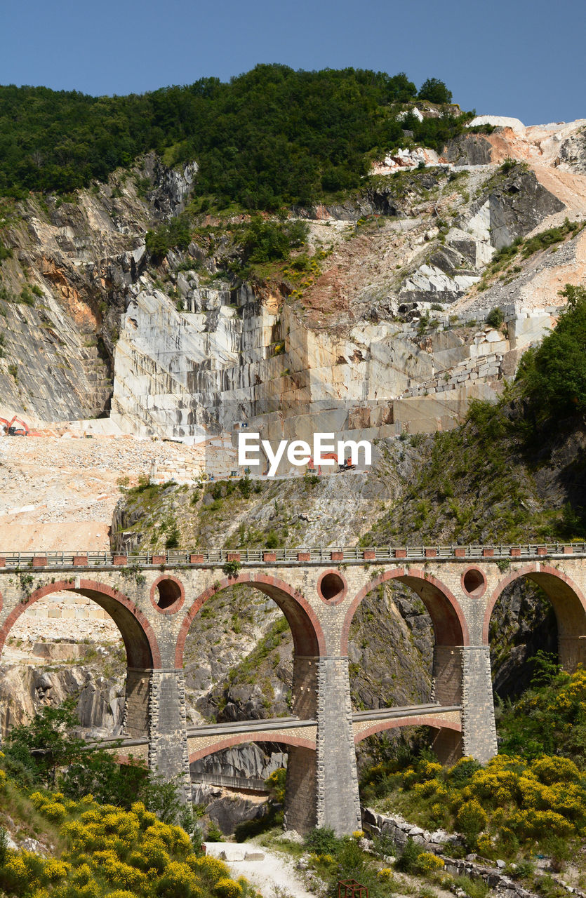 Ponti di vara. fantiscritti. apuan alps. carrara. tuscany. italy
