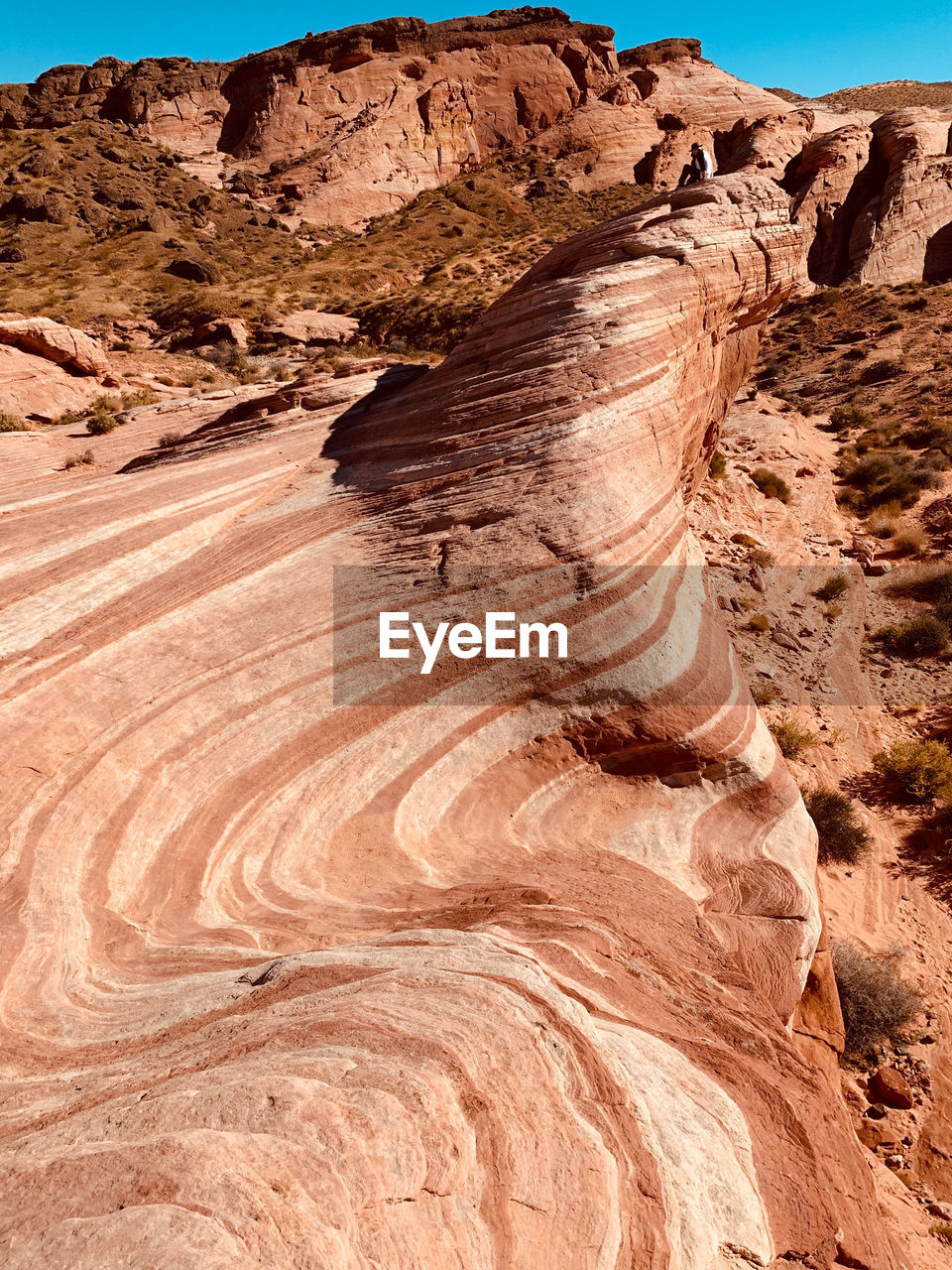 ROCK FORMATIONS IN A SUNLIGHT