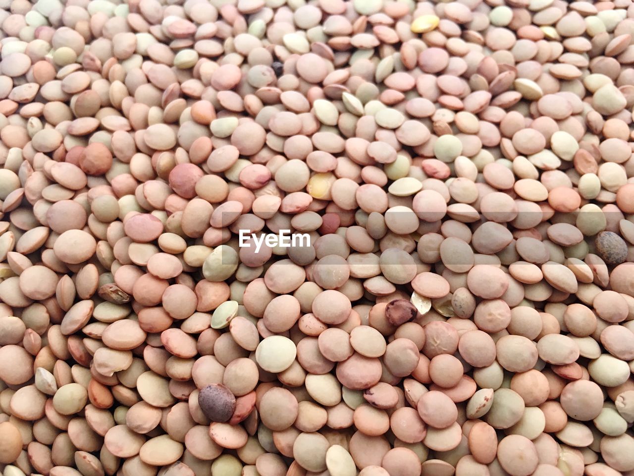 Full frame shot of legumes at market