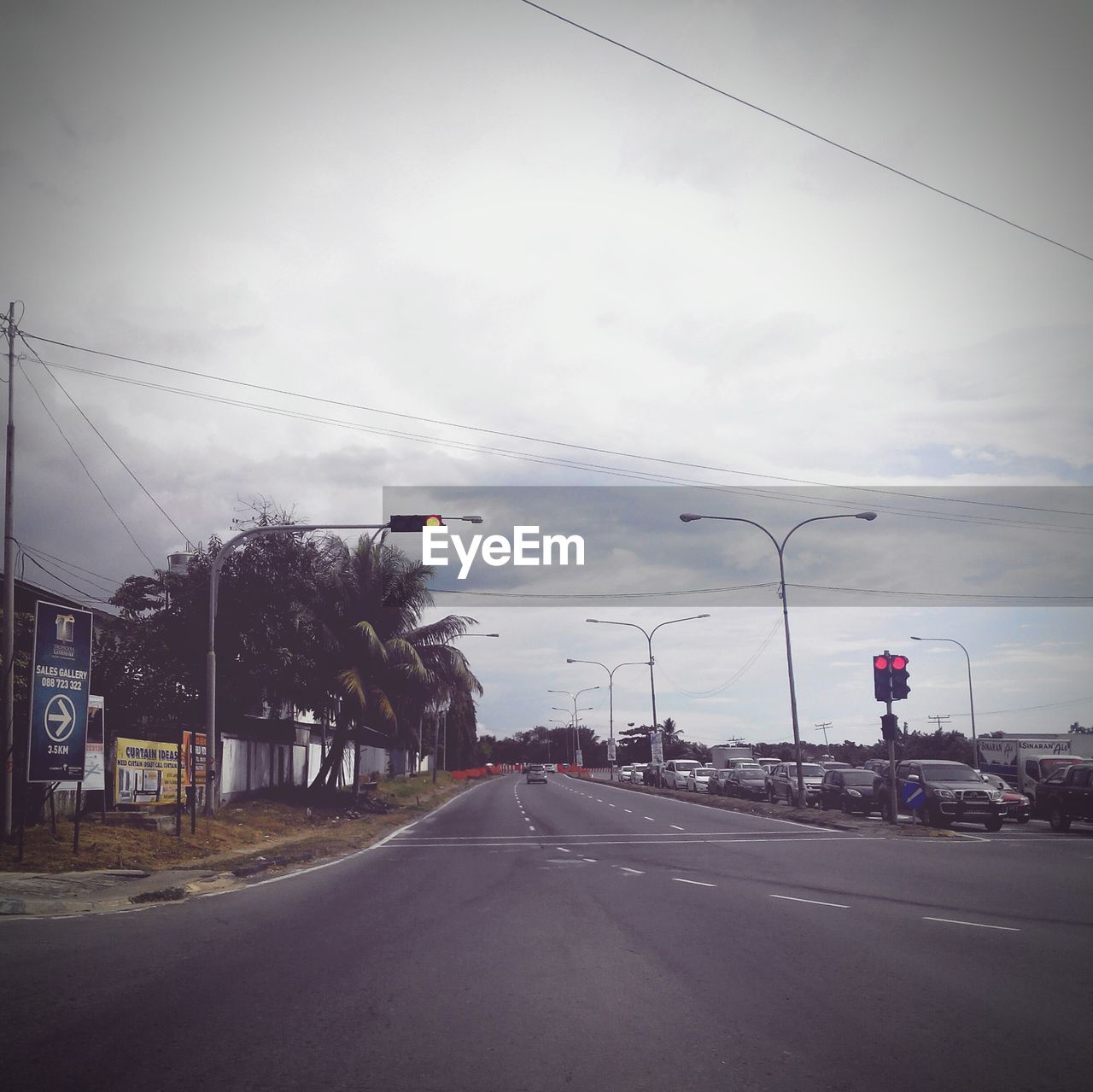 VIEW OF ROAD AGAINST SKY