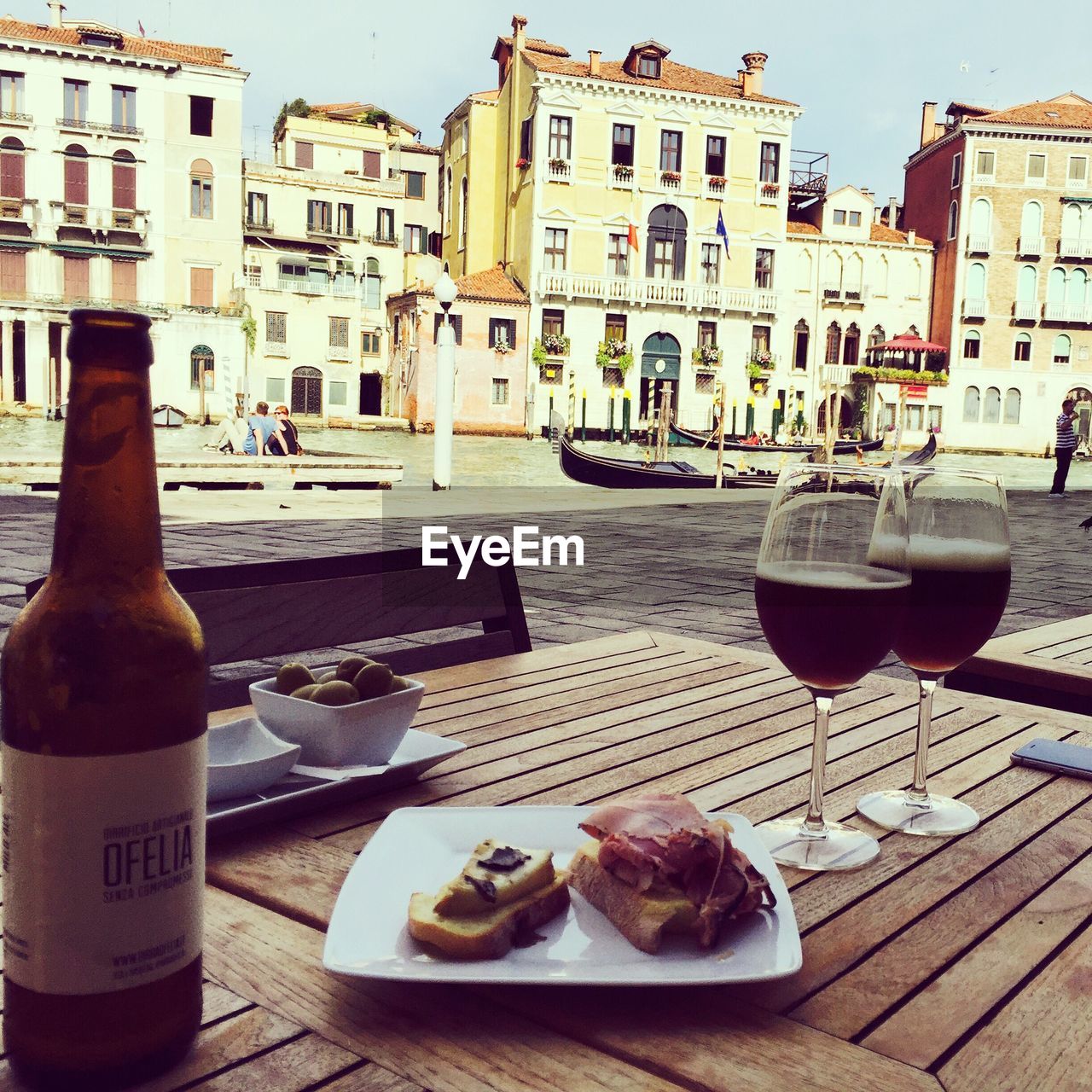 VIEW OF BREAKFAST ON TABLE