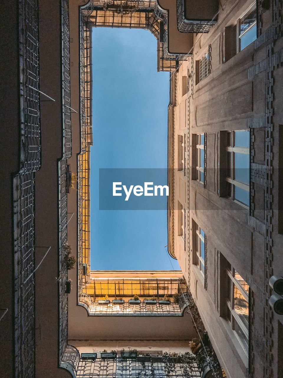 Low angle view of building against sky