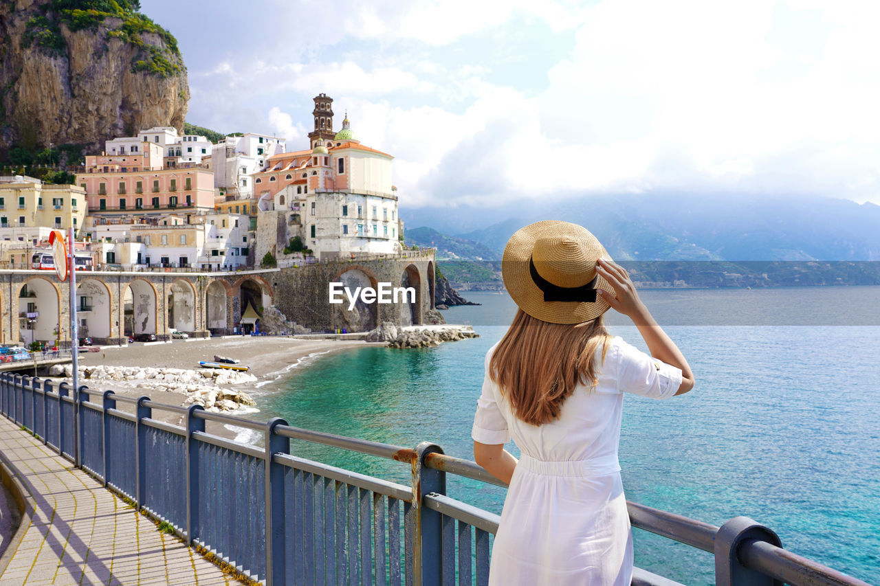 Tourism on amalfi coast