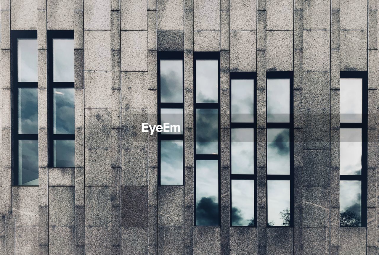 Window on modern building