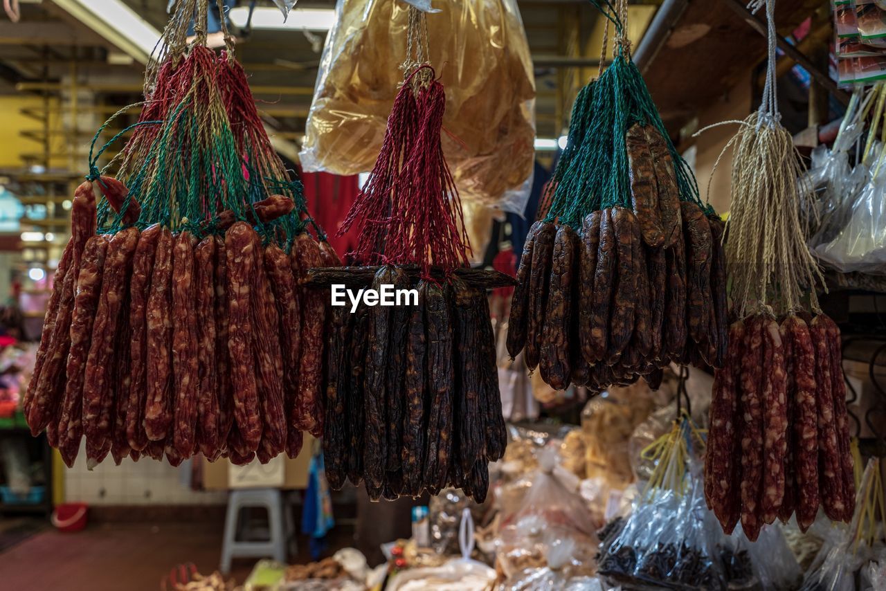 Market scene in hong kong 