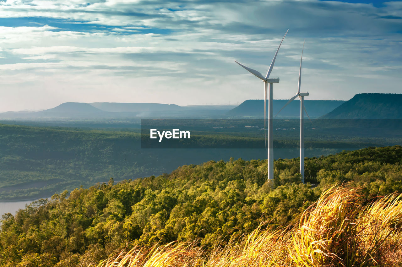WIND TURBINES ON LAND