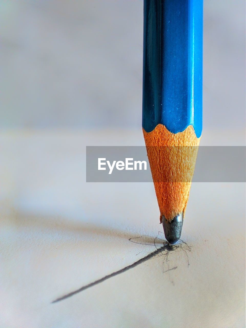 Close-up of colored pencils