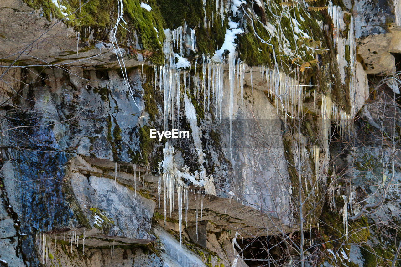 SCENIC VIEW OF WATERFALL