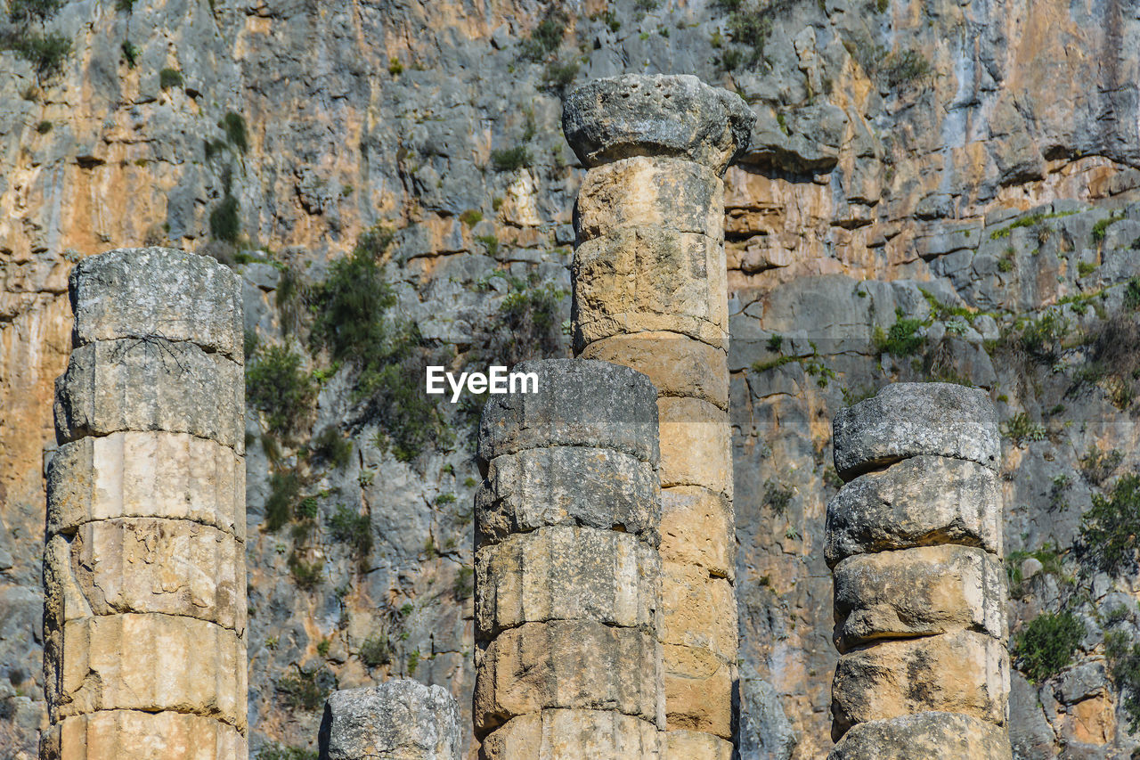 rock, wall, ruins, history, no people, ancient, architecture, the past, ancient history, nature, day, built structure, old ruin, travel destinations, outdoors, ancient civilization, travel, tree, stone wall, land, geology, full frame, formation, plant, rock formation, cliff, old, archaeological site, stone material, terrain, wall - building feature, tourism, bedrock