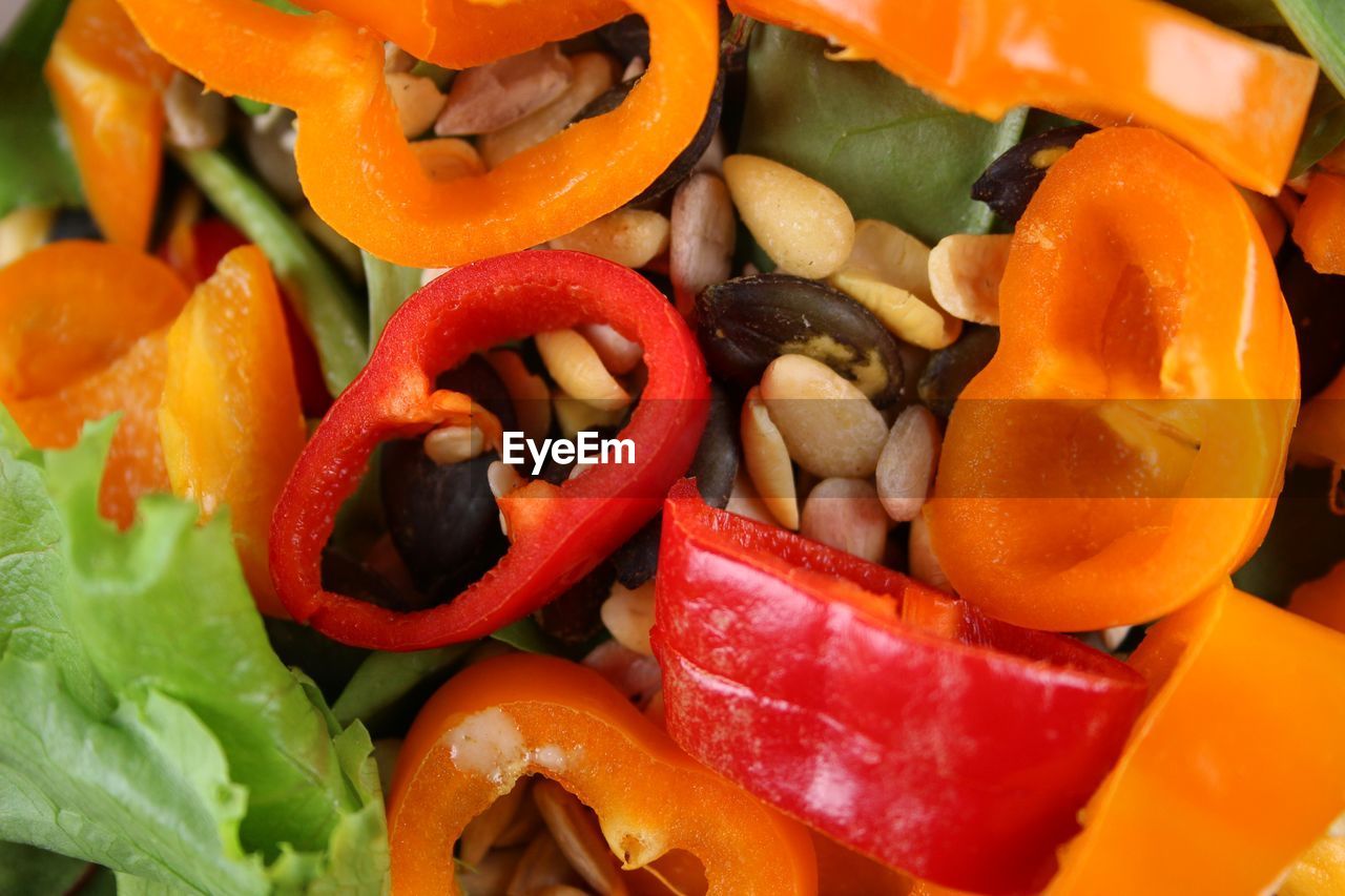 CLOSE-UP OF FRESH VEGETABLES