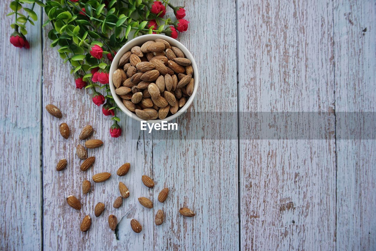 HIGH ANGLE VIEW OF FRUITS IN BOWL