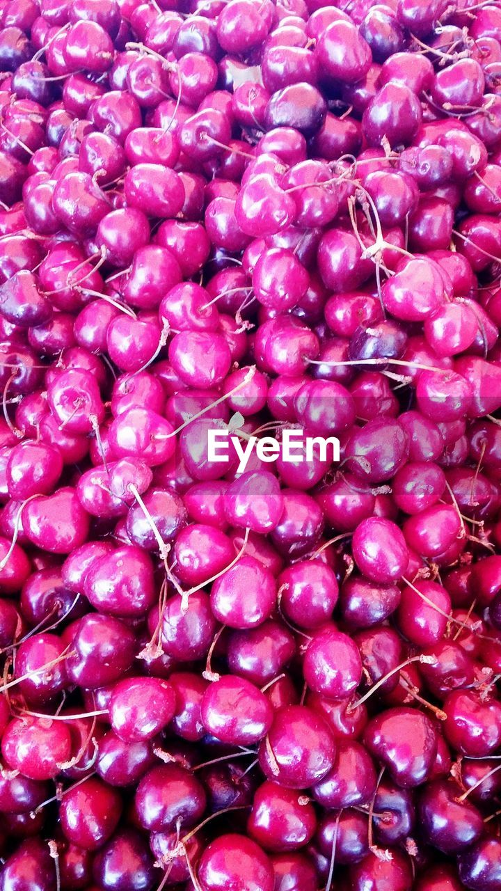 FULL FRAME SHOT OF PINK STRAWBERRIES
