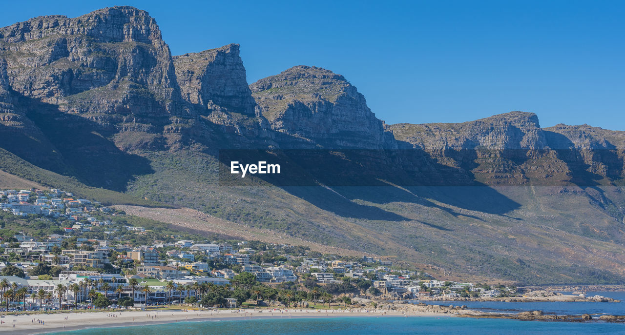 Twelve apostles on the south atlantic coast near cape town south africa