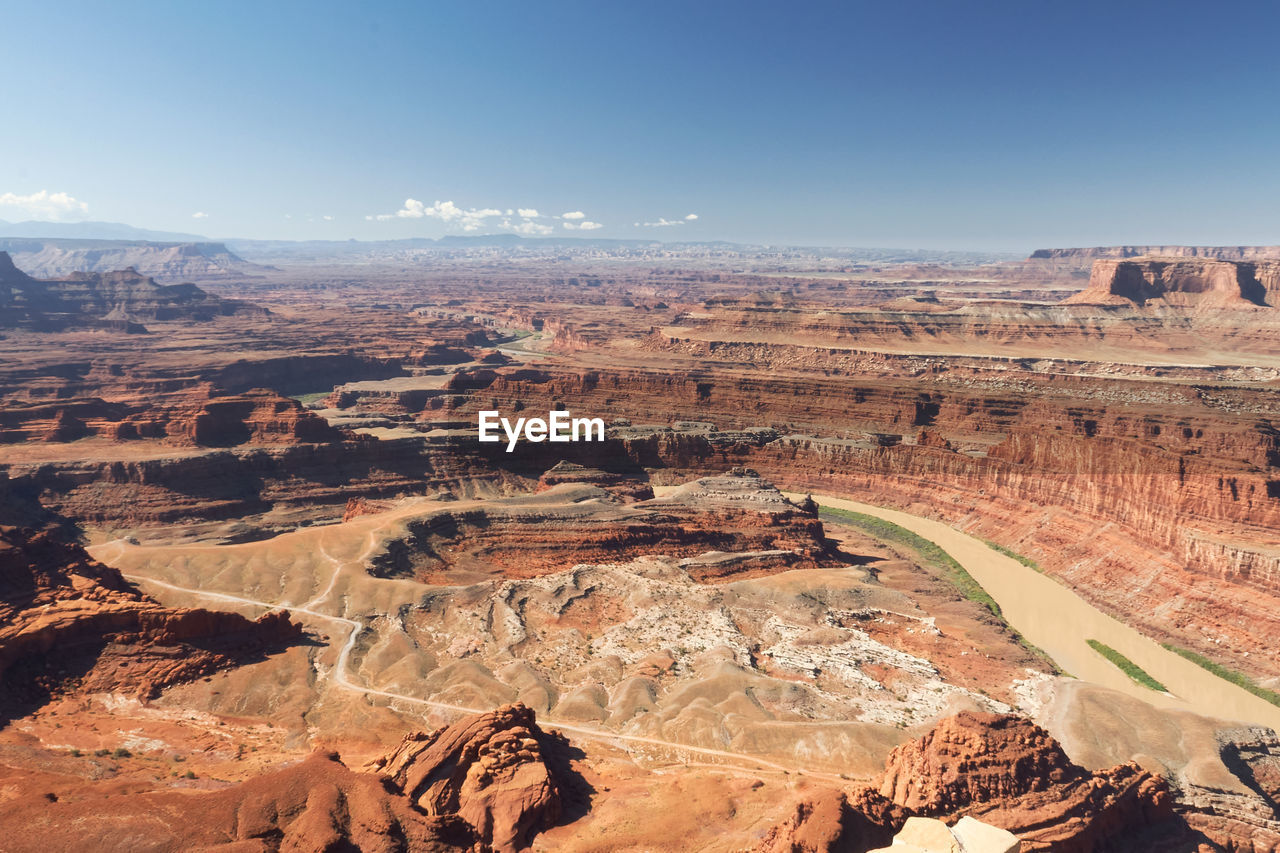 Aerial view of landscape