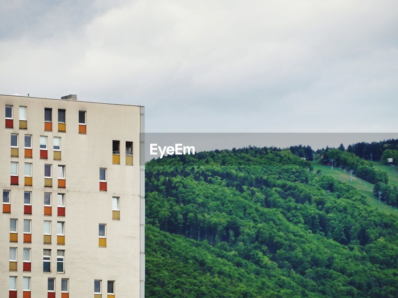 Buildings against sky