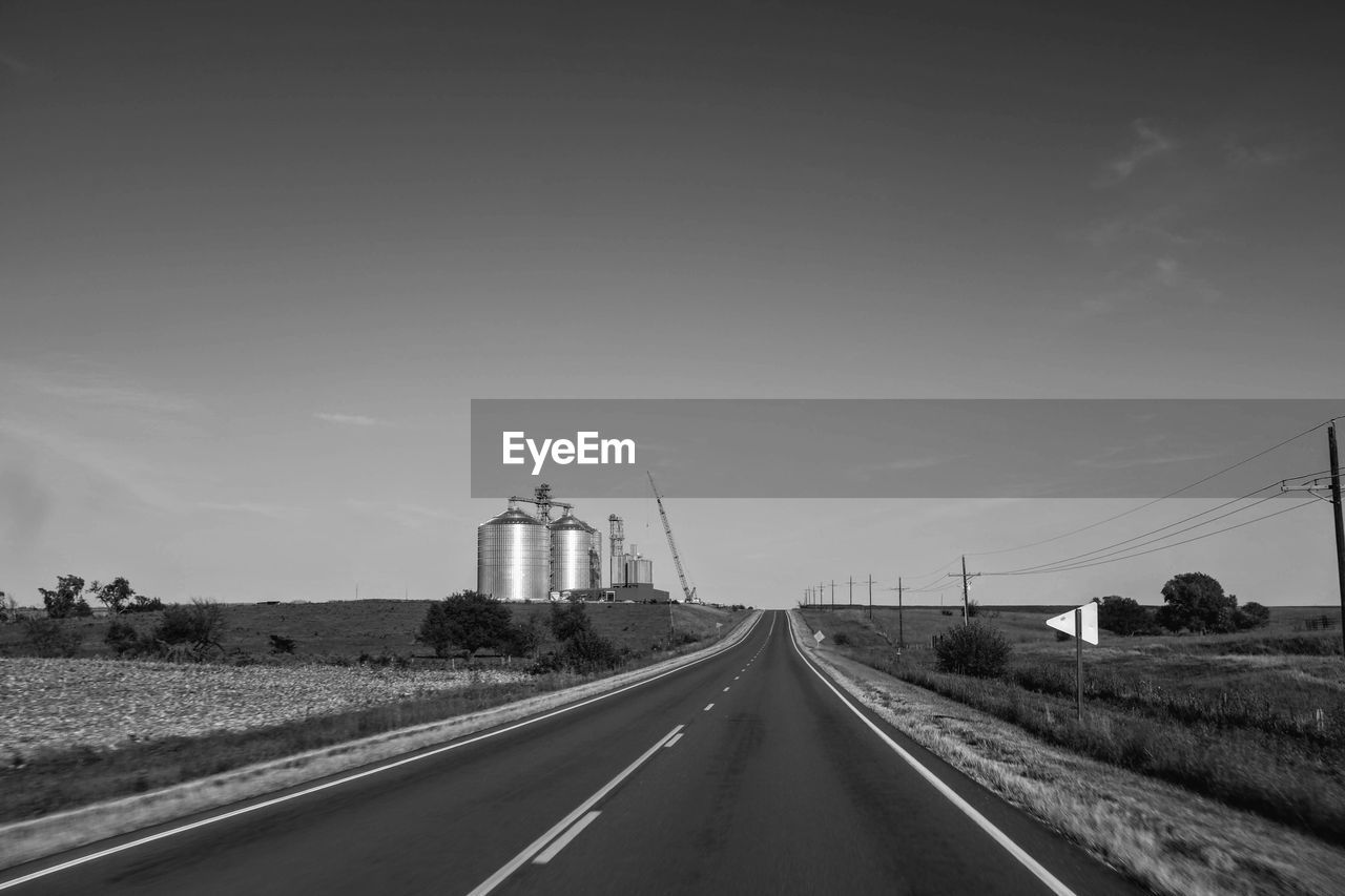 VIEW OF ROAD PASSING THROUGH LAND