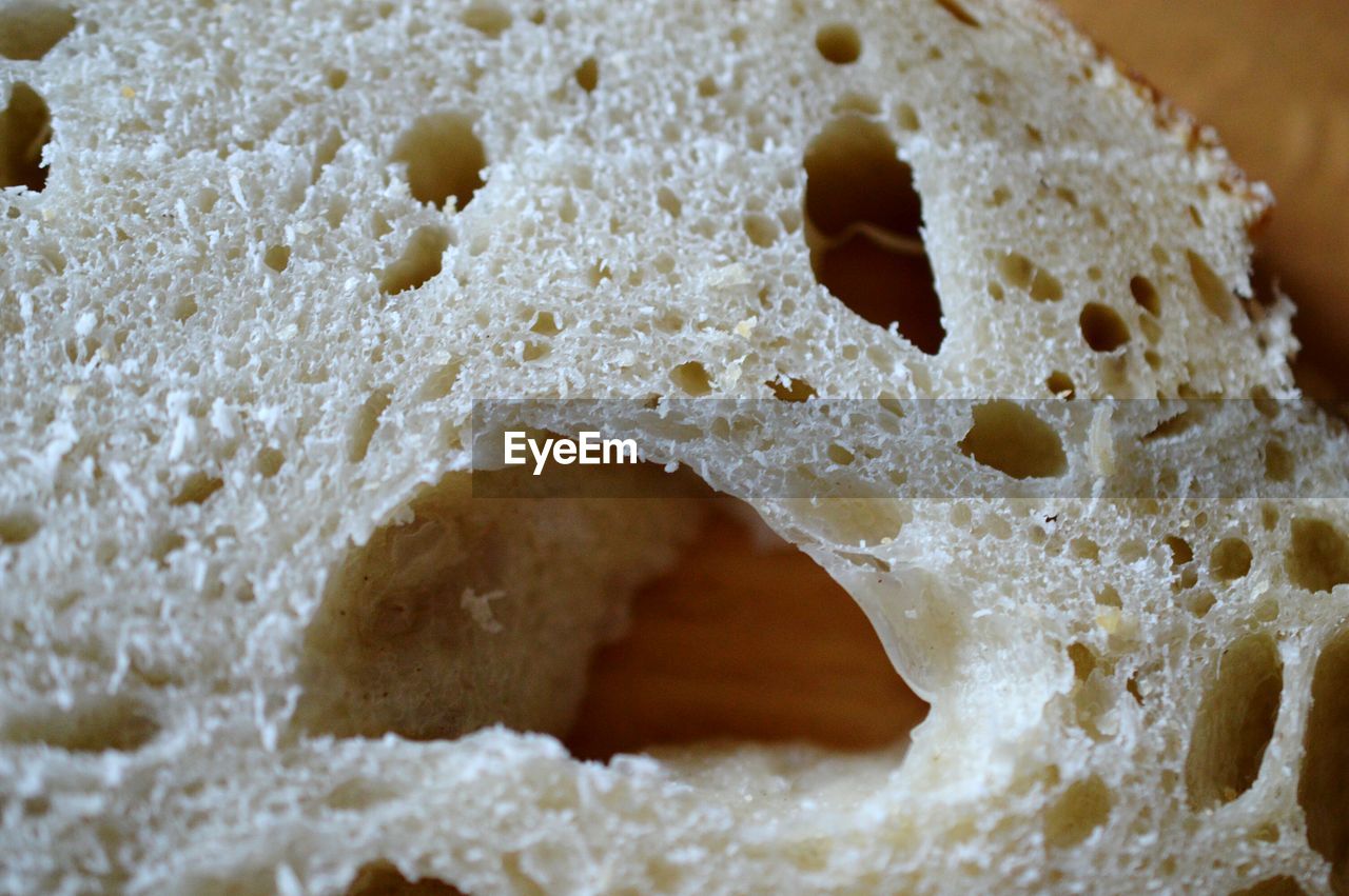 CLOSE-UP OF BREAD IN PLATE