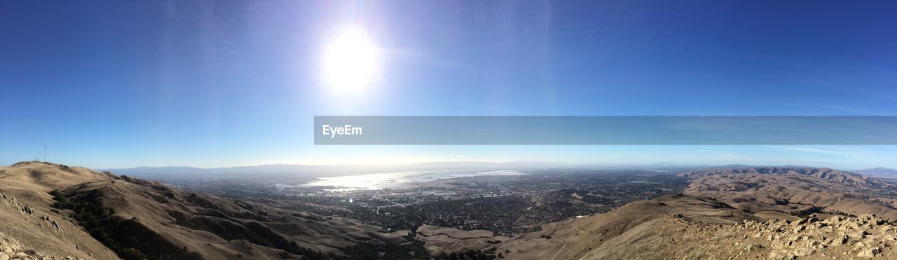 AERIAL VIEW OF MOUNTAINS