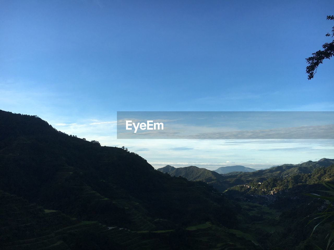 SCENIC VIEW OF TREE MOUNTAINS AGAINST SKY