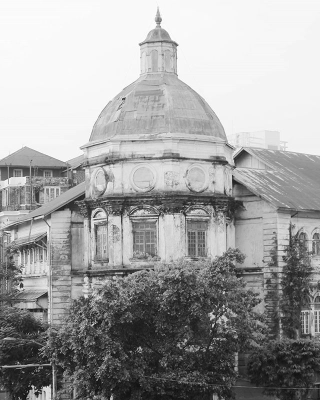 LOW ANGLE VIEW OF CHURCH WITH CHURCH