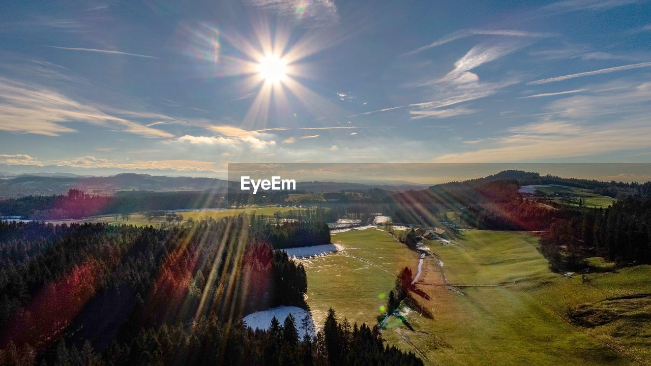 PANORAMIC SHOT OF LANDSCAPE AGAINST SKY