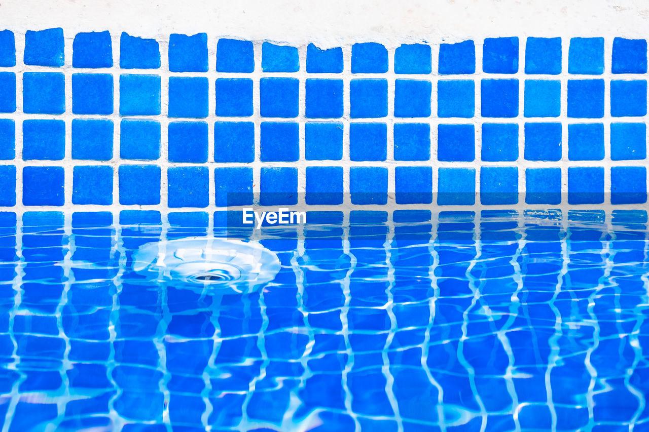 FULL FRAME SHOT OF SWIMMING POOL WITH WATER