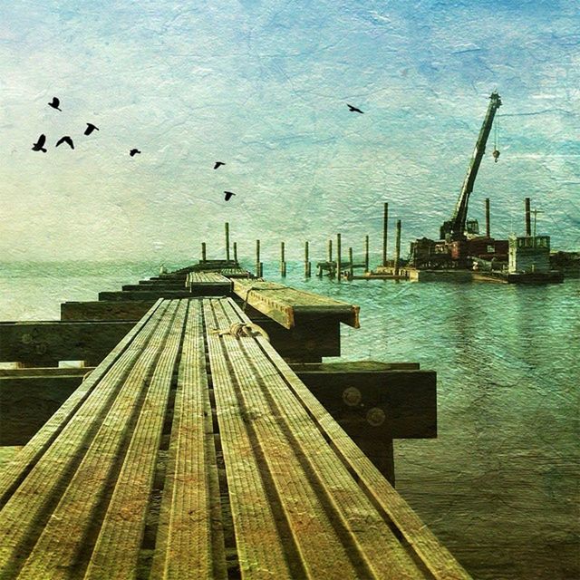 PIER OVER SEA