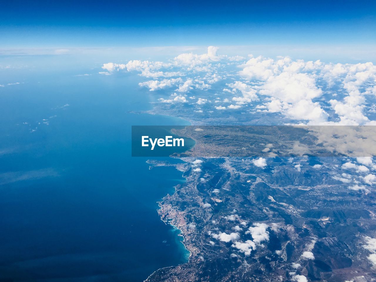 AERIAL VIEW OF ISLAND