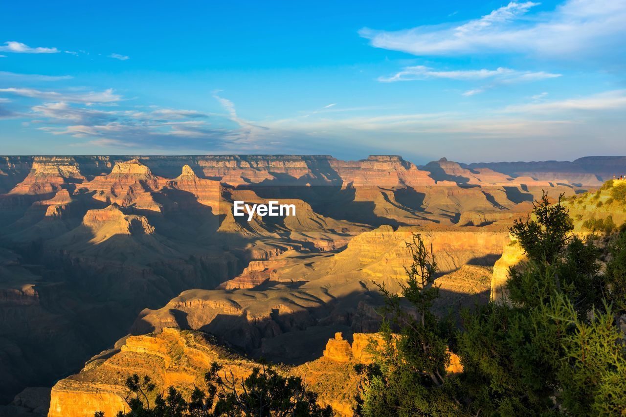 Scenic view of mountain against sky