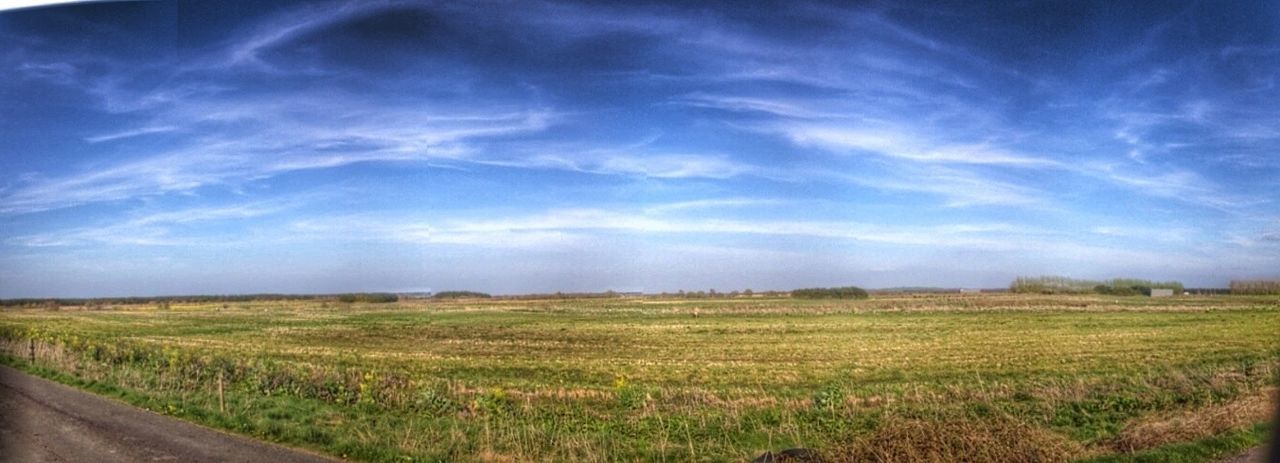 SCENIC VIEW OF LANDSCAPE AGAINST CLOUDY SKY